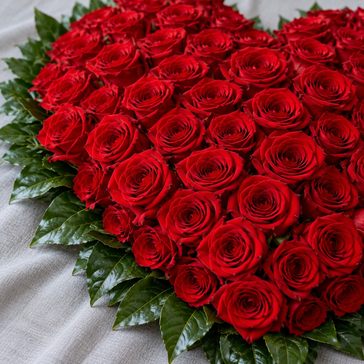 Fidélité, détail : roses rouges